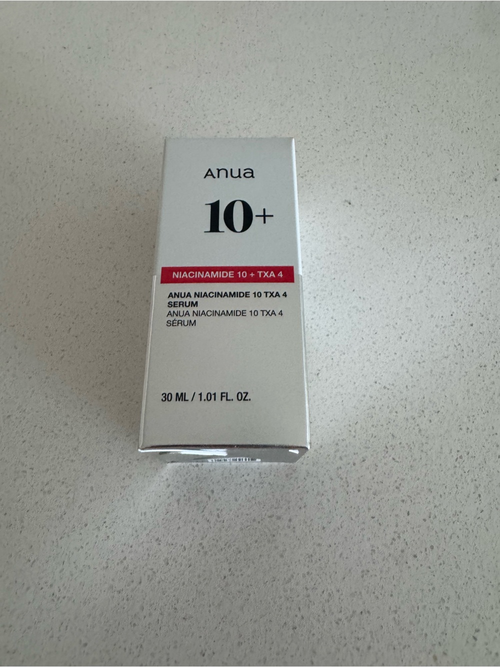 Anua Niacinamide 10 + TXA 4 Serum 30ml
Brand new, unopened